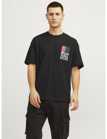 Jack & Jones - JORDELIRIUM TEE SS CREW NECK TG LN