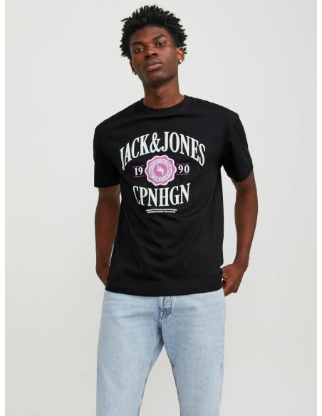 Jack & Jones - JORLUCCA BRANDING TEE SS CREW NECK
