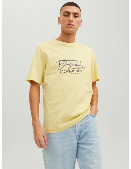 Jack & Jones - JORSPLASH BRANDING TEE SS CREW NECK