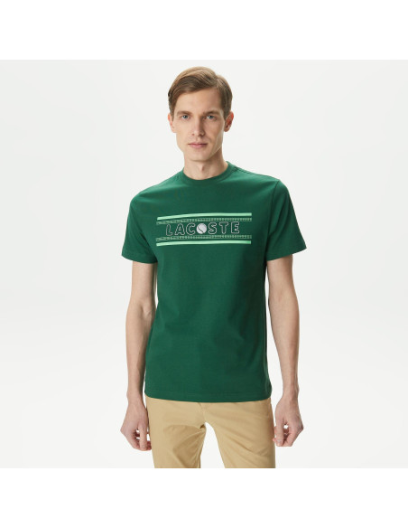 Lacoste - Lacoste Men's Regular Fit Crew Neck  T-Shirt