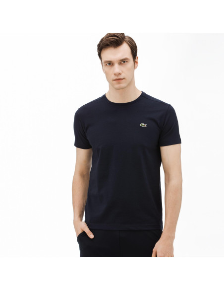 Lacoste - Lacoste Sport Men's Crew Neck Technical Cotton Tennis T-Shirt