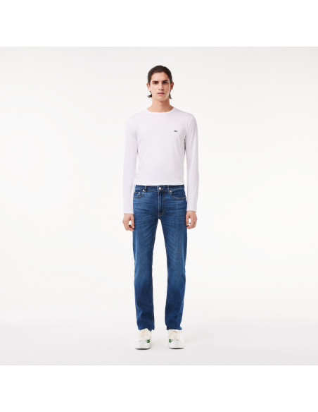 Lacoste - SLIM FIT STRETCH COTTON DENIM JEANS