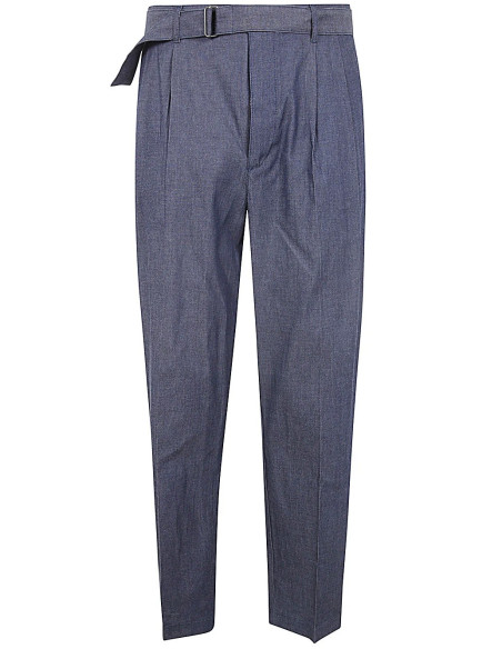 MICHAEL MICHAEL KORS - BELTED CHAMBRAY TROUSER