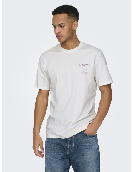ONLY & SONS - ONSKYE REG PHOTO SS TEE