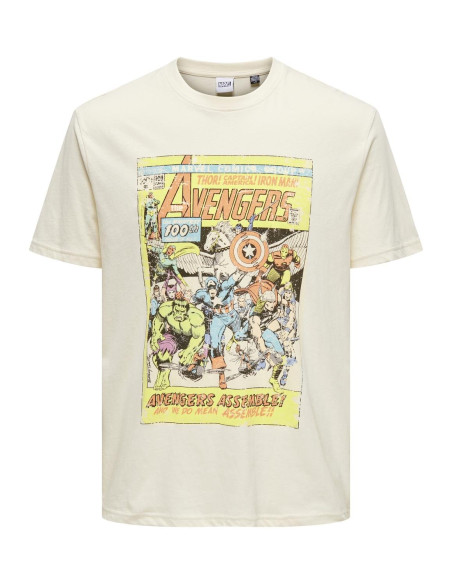 ONLY & SONS - ONSMARVEL LIFE LIC REG SS TEE