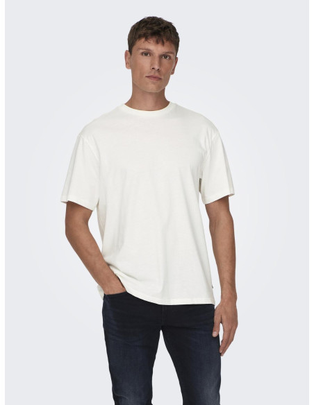 ONLY & SONS - ONSMOTOB LIFE RLX SS TEE