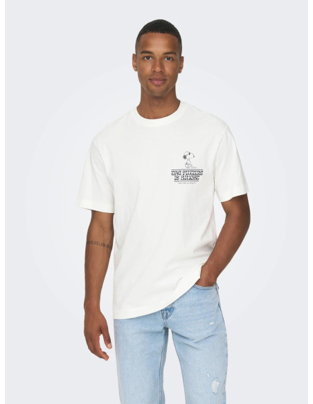 ONLY & SONS - ONSPEANUTS RLX SS TEE