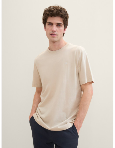 Tom Tailor - BASIC CREW-NECK T-SHIRT