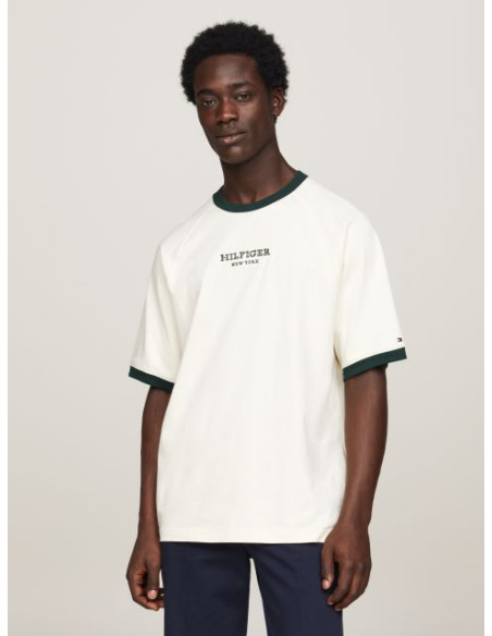 Tommy Hilfiger - MONOTYPE RINGER TEE