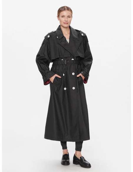 Tommy Hilfiger - OVERSIZED COTTON TRENCH