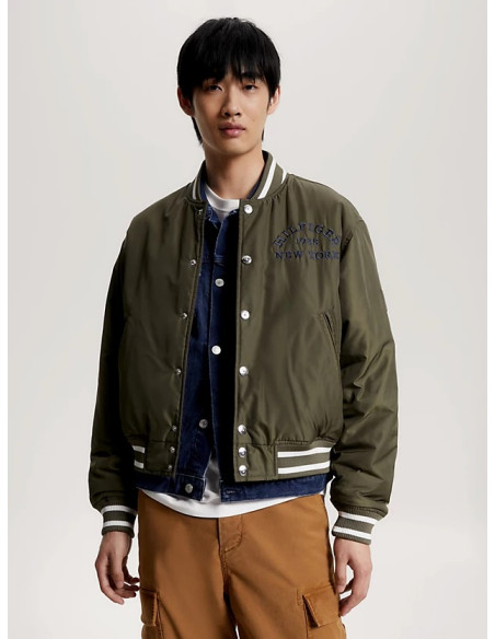 Tommy Hilfiger - REVERSIBLE JACQUARD BOMBER