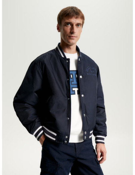 Tommy Hilfiger - REVERSIBLE JACQUARD BOMBER