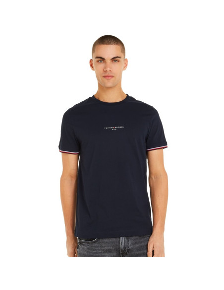 Tommy Hilfiger - TOMMY LOGO TIPPED TEE