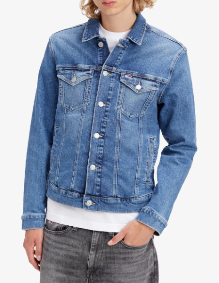 Tommy Jeans - REGULAR TRUCKER JACKET AG5132