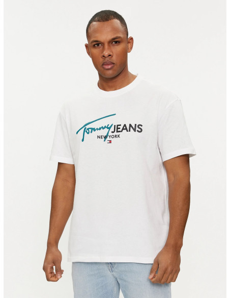 Tommy Jeans - TJM REG SPRAY POP COLOR TEE EXT