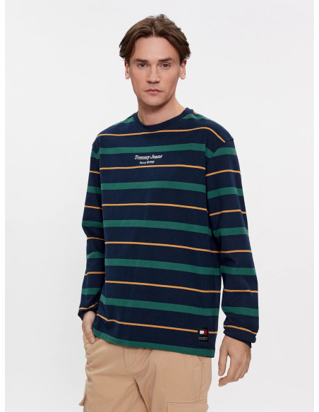 Tommy Jeans - TJM REG STRIPE LS TEE