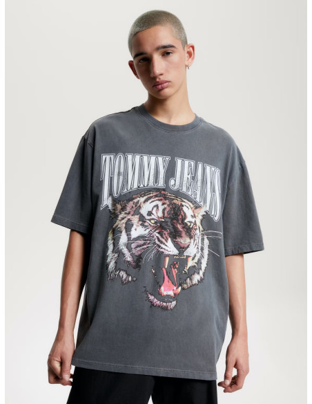 Tommy Jeans - TJM SKT VINTAGE TIGER TEE