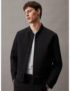 CALVIN KLEIN - GRID QUILT BIKER SLW