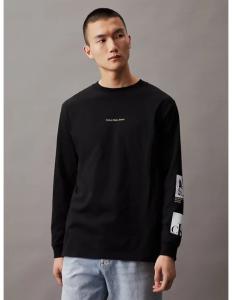 CALVIN KLEIN - MULTI GRAPHIC LS TEE