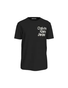 CALVIN KLEIN - STACKED EUPHORIC LOGO TEE