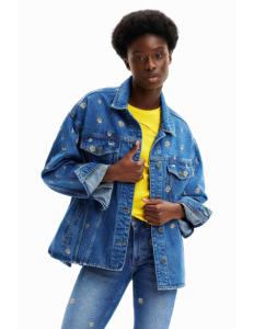 DESIGUAL - Daisy denim jacket