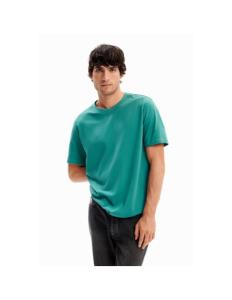 DESIGUAL - Plain seamed T-shirt