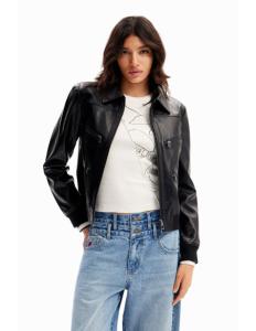 DESIGUAL - Retro biker jacket