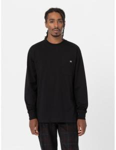 Dickies - LURAY POCKET TEE LS BLACK