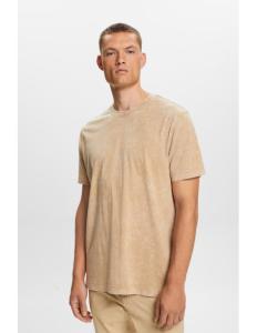 ESPRIT - Stone washed T-shirt, 100% cotton