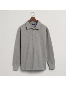 Gant - CONTRAST COLLAR PIQUE LS RUGGER