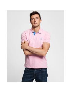 Gant - CONTRAST COLLAR PIQUE SS RUGGER