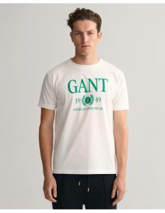 Gant - D1. TONAL ARCHIVE SHIELD T-SHIRT