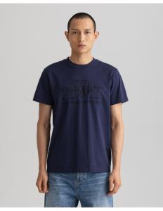 Gant - D1. TONAL ARCHIVE SHIELD T-SHIRT