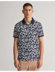 Gant - Floral Print PiquÃ© Polo Shirt