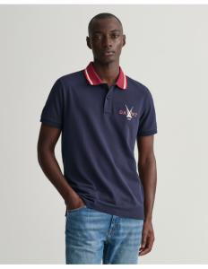 Gant - Sail Graphic PiquÃ© Polo Shirt