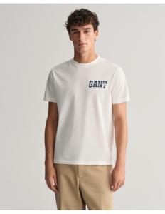 Gant  - ARCH SCRIPT SS T-SHIRT