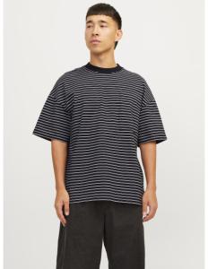 Jack & Jones - JCOTANICAL STRIPE TEE SS CREW NECK