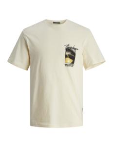 Jack & Jones - JORARUBA PHOTO TEE SS CREW