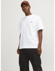 Jack & Jones - JORMYKONOS GEO TEE SS CREW NECK LN