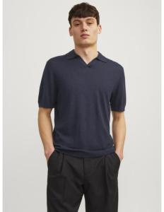 Jack & Jones - JPRCCIGOR LINEN SPLIT NECK SS