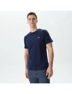 Lacoste - Cotton Jersey Logo Stripe T-shirt