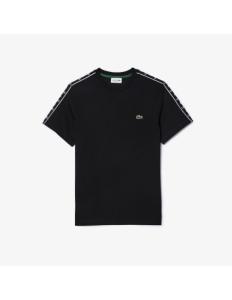 Lacoste - Cotton Jersey Logo Stripe T-shirt