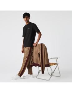 Lacoste - LACOSTE LIVE LOOSE FIT PRINT COTTON T-SHIRT