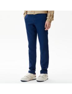 Lacoste - Lacoste Men's Slim Fit Chino Beige Trousers