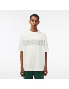 Lacoste - Men's Lacoste Loose Fit Tennis Print T-shirt