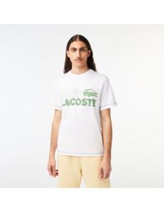 Lacoste - Men's Lacoste Vintage Print Organic Cotton T-shirt