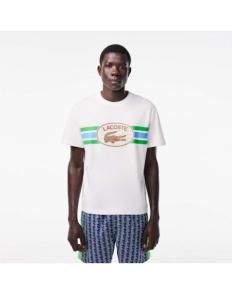 Lacoste - Men's Regular Fit Cotton Monogram T-Shirt