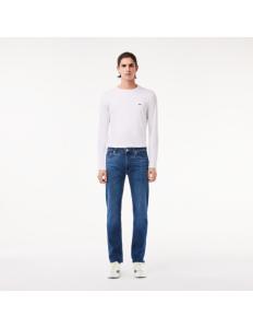 Lacoste - SLIM FIT STRETCH COTTON DENIM JEANS