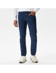 Lacoste - acoste Men's Slim Fit Denim Blue Trousers