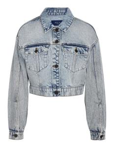Noisy May - NMNATHI L/S SHORT DENIM JACKET VI497LB